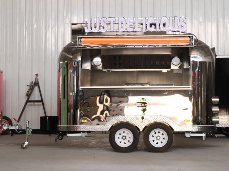 small airstream food truck