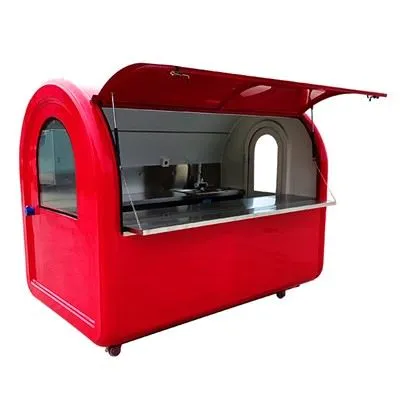 Mobilní BBQ food kiosek