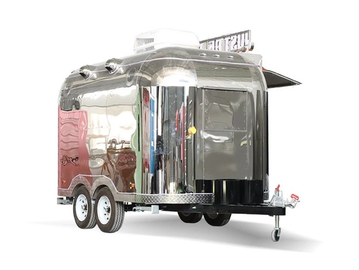 Small Airstream Food Truck